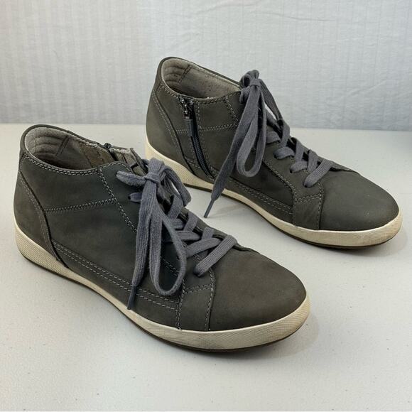 Dansko Onyx Slate Milled Nubuck Leather Sneakers Women’s Size 10 EUR 41 - Picture 10 of 13